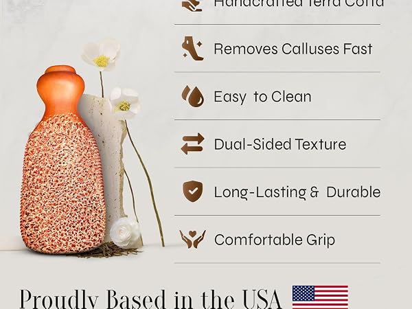 Facón Pumice Stone Exfoliating Foot Scrubber