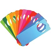 Hygloss Bright Door Knob Products Cardstock Door Hangers, 4" x 11", Assorted Colors 24 Count