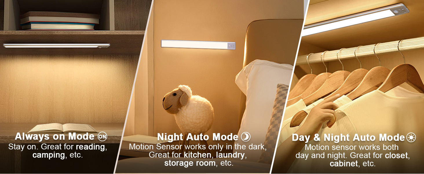 Motion Activated Under Cabinet Lights