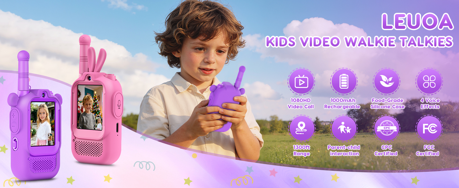 video walkie talkies for kids