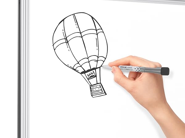 smooth writing white board
