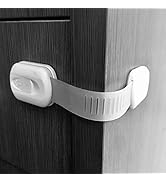 Vmaisi Baby Proofing Cabinet Locks - Childproofing Adjustable Multi Use Straps Latches for Drawer...