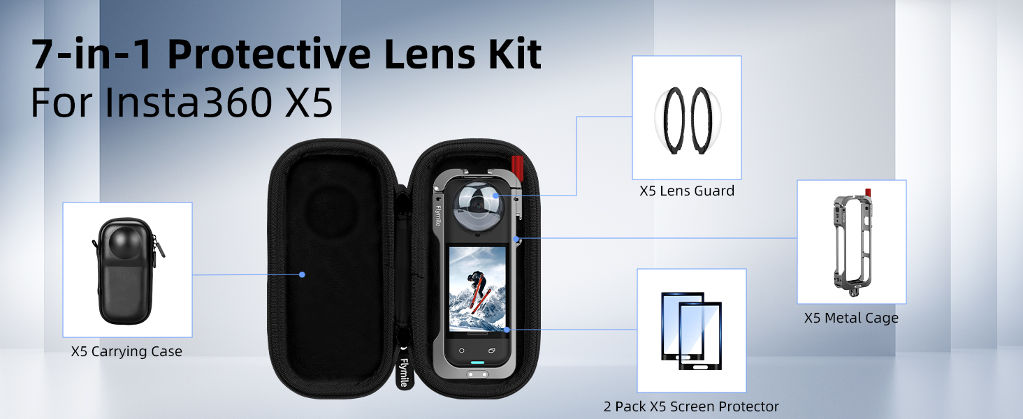 insta360 x5 accessories kit