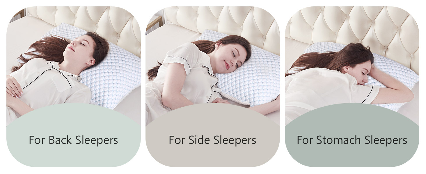 Shredded Memory Foam Pillows