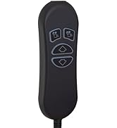 Hommoat 4 Lighted Buttons 5 Pin Remote Replacement with USB Charge Port for Dual Motor Lift Chair...