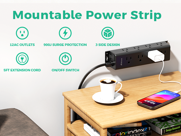 mountable power strip
