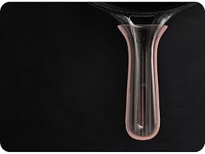 pink silicone handle cover heat resistant non anti-slip durable oven safe easy to clean transparent