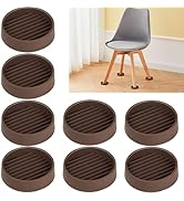 Rubber Non-Slip Furniture Pads Furniture Casters Cup Floor Protector for Bed Sofa Table and Chair...