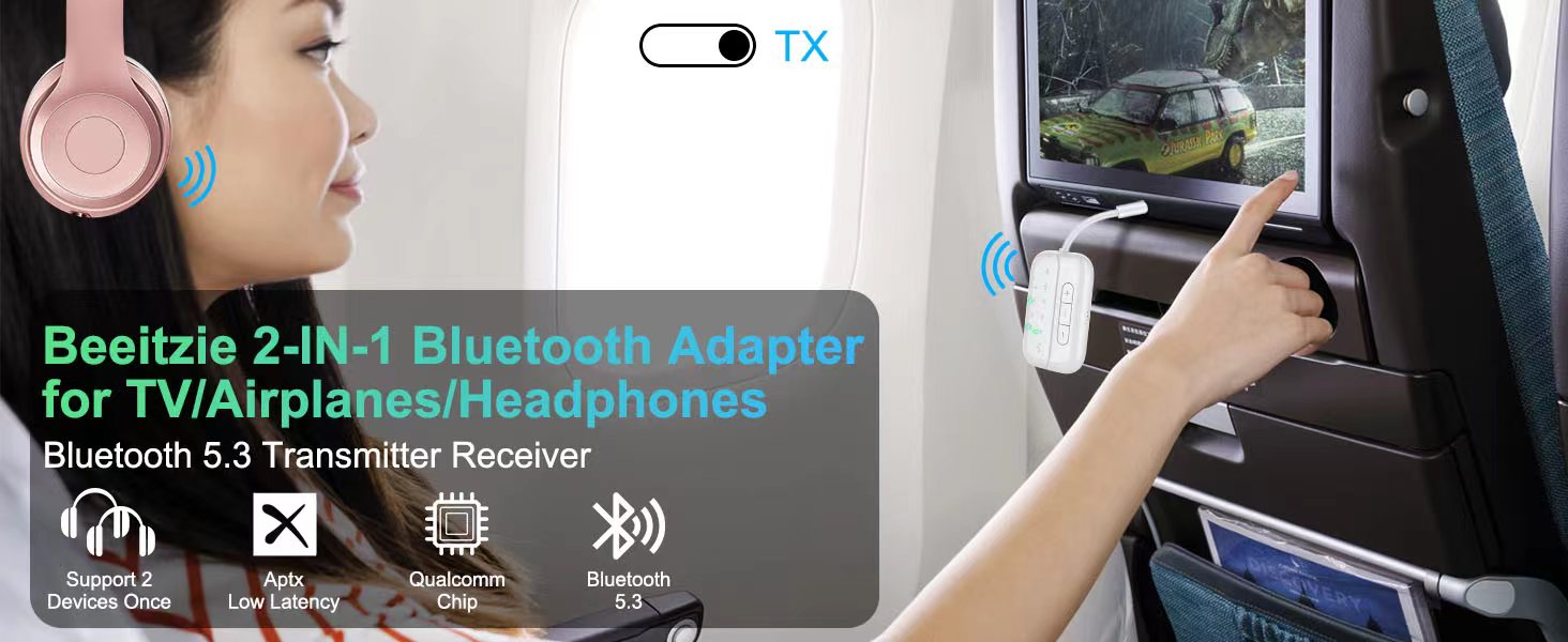 airplane Bluetooth adapter