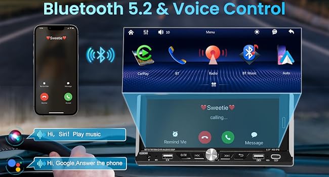 Single Din Car Radio