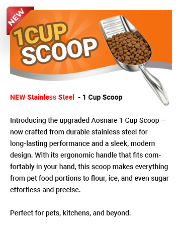 Stainless Steel Dog Food Scoop