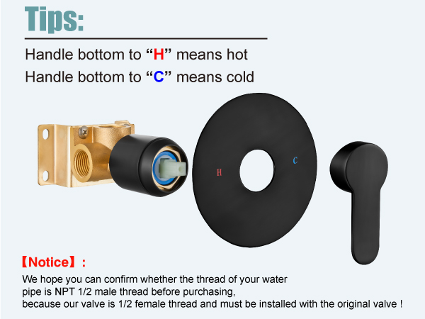 shower faucet set
