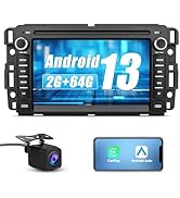 AWESAFE Car Stereo for Chevy Silverado GMC Sierra Yukon 2007-2013, Android GPS Navigation Head Un...