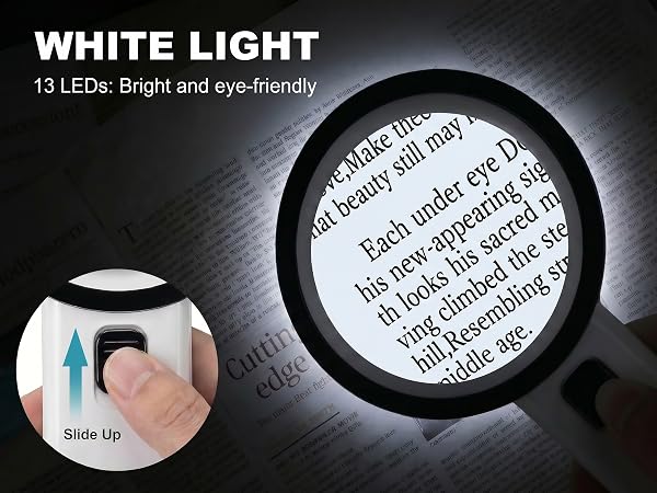 magnifying glass with light 30x hand held magnifying glass with usb magnify glass no distortion