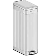 SolaceCove Soft-Close Trash Can with lid,8 Gallon/30L Anti-Fingerprint Stainless Steel Garbage Ca...