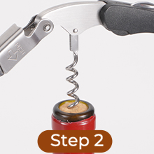 Corkscrew Wine Opener Heavy Duty Stainless Steel Wine Bottle Opener with Foil Cutter