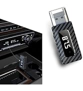 MOXRUQ USB Bluetooth Receiver for Car, Bluetooth 5.3 Wireless Audio Adapter, USB Power Supply 3.5...