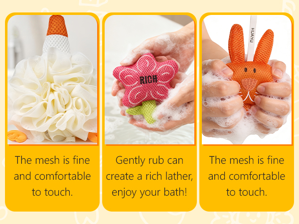 Loofahs for Kids
