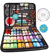 Sewing Kit, 184 Large Premium Sewing Supplies, 38 XL Thread Spools, Suitable for Traveller, Adult...