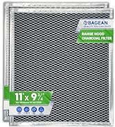 Charcoal Filter Replacement for W10412939 Whirlpool Range Hood Filter 11.02” x 9.73” - Ductless K...