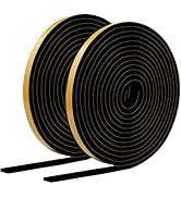 PackYard 33Ft Weather Stripping Door Seal Strip, Strong Adhesive, Noise-Reduction, Weatherproof F...
