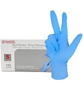 COYACOOL Disposable Latex Free Gloves, Nitrile and Vinyl Blend Material Disposable Gloves, Powder...