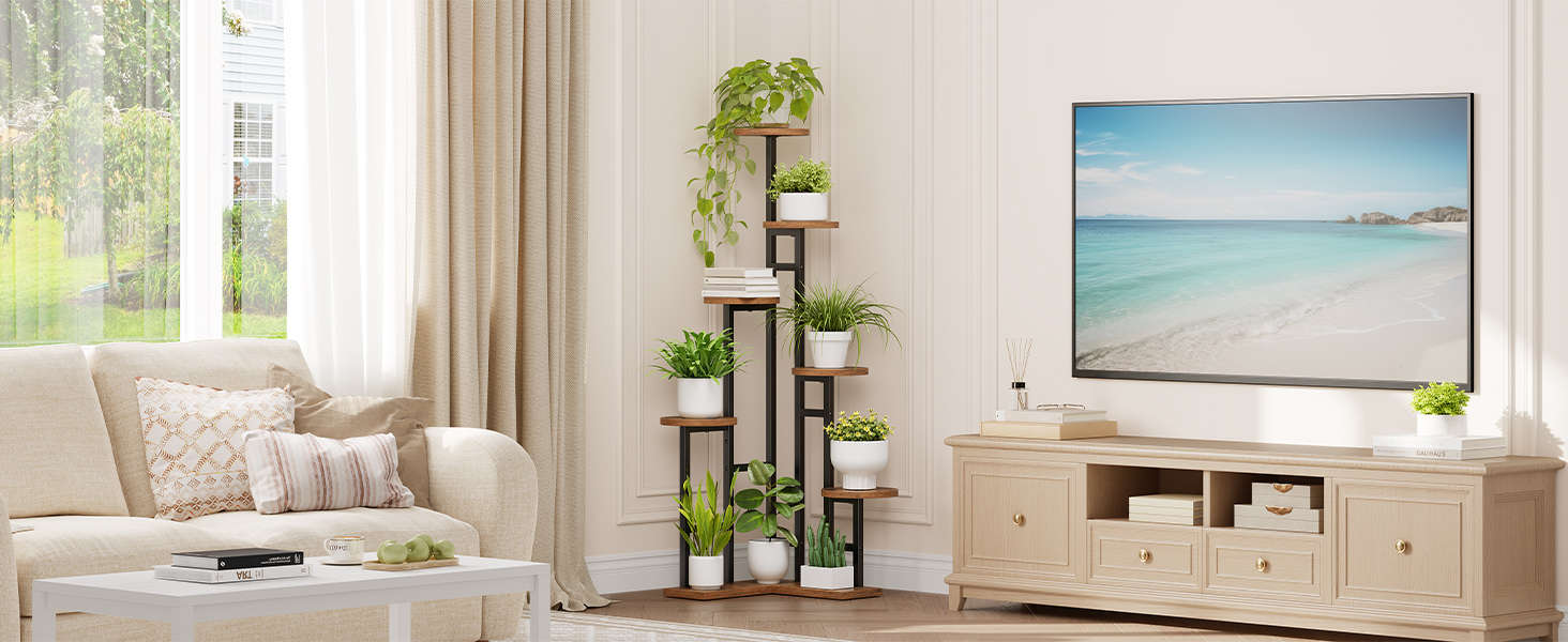 corner plant stand