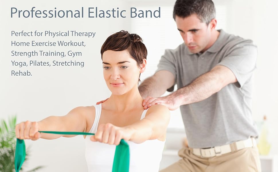 Resistance Bands Physical Therapy, Professional Elastic Band Exercise, Workout