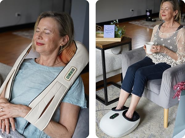 NEKTECK NECK AND FOOT MASSAGER