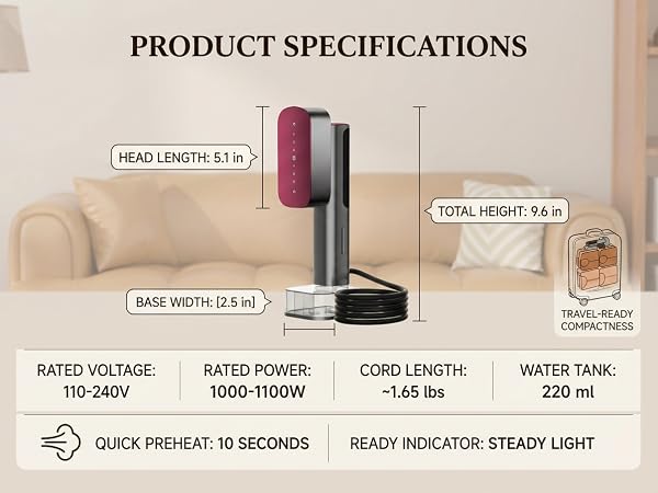 clothes steamer handheld
