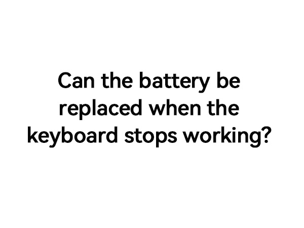 recharge keyboard