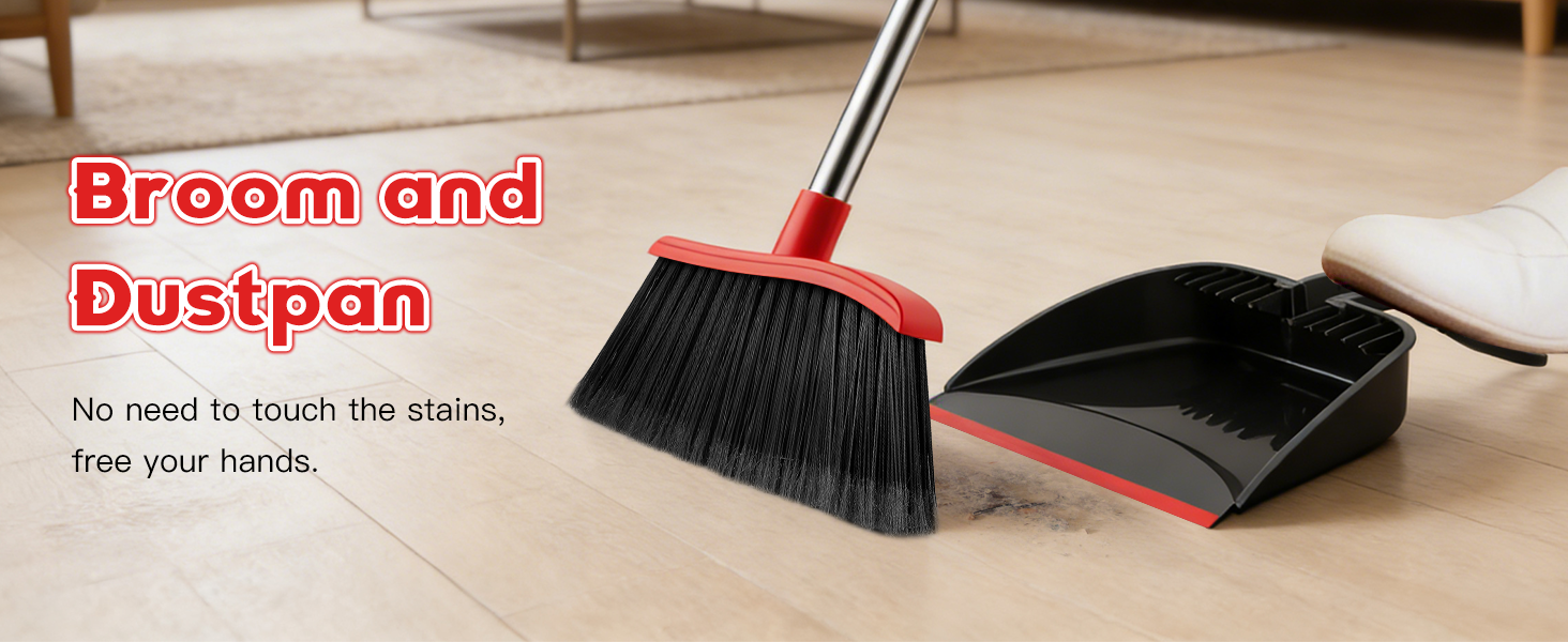Broom and Dustpan