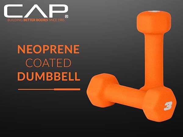 CAP Barbell Neoprene Dumbbell Weights