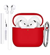 Charlam Compatible with AirPods 4 Case (2024), Soft Silicone Shockproof for Apple AirPods 4th Gen...