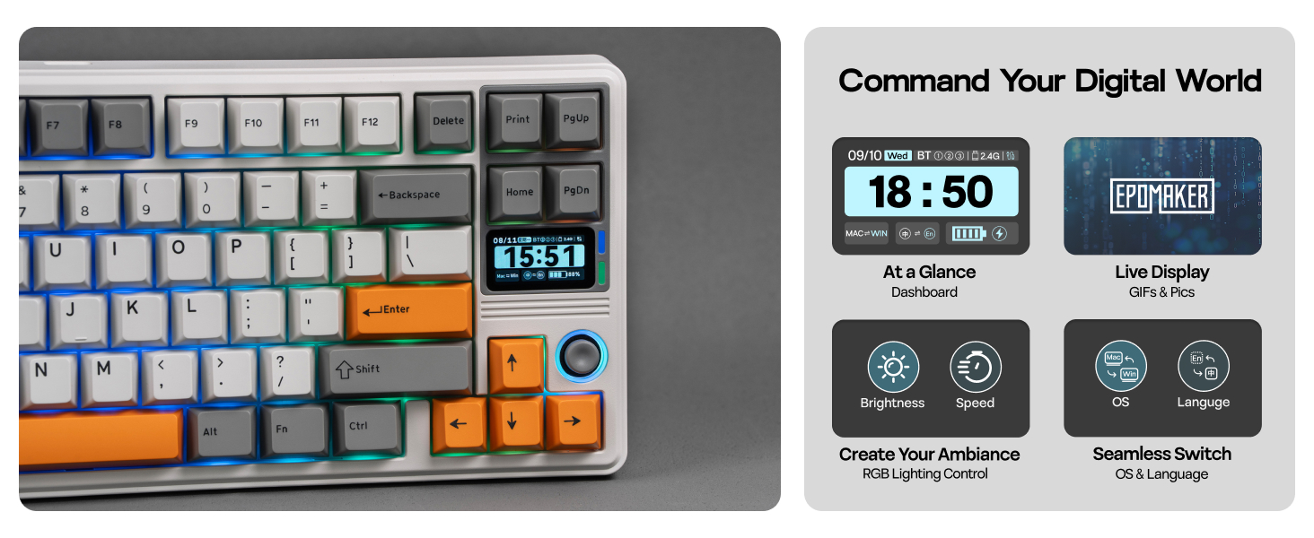 RT85 Wireless Gaming Keyboard