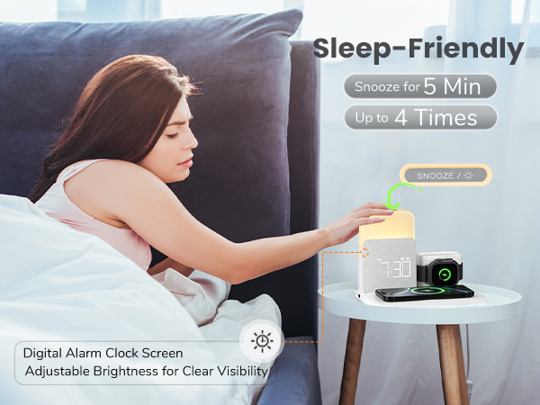 iphone alarm clock docking station