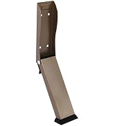 Foldable Kickdown Door Stopper, Elfthloo Heavy Duty Kick Down Bottom of Door Stop Holder Wall Pro...