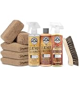 Chemical Guys, 9-Piece Leather Cleaner & Conditioner Kit for Car Interiors | Cleans then conditio...