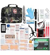 Surviveware Survival First Aid Kit - Emergency Preparedness at Home, Car, Office, Hiking, Camping