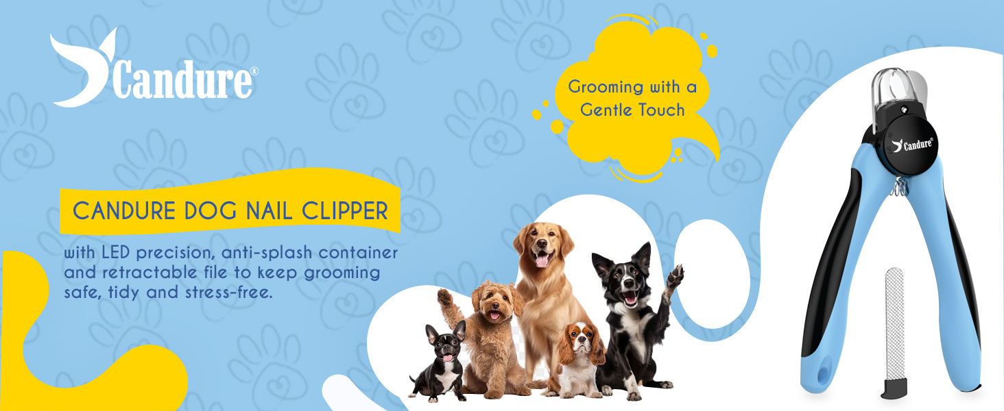 Dog Nail Clipper with LED Light