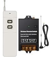 dstfuy Remote Control Switch,Controller with Feedback Function,1500M Long Distance,AC 110V/120V/2...