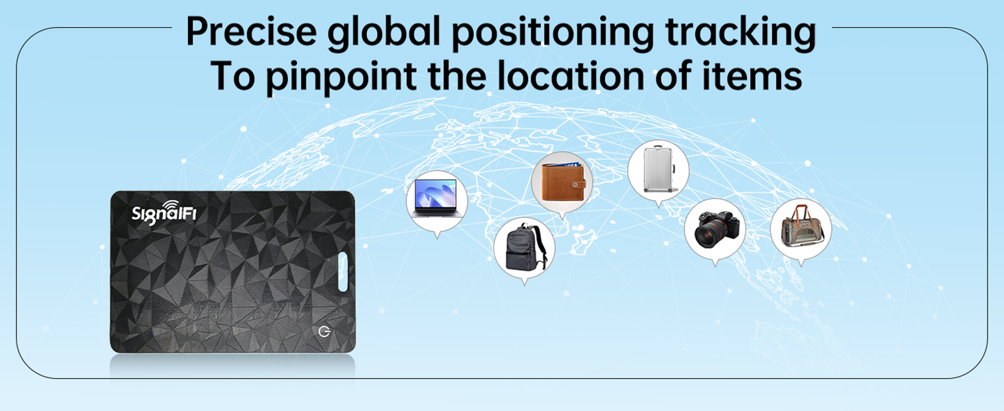 Precise global positioning trackingTo pinpoint the location of items