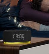 1Mii White Noise Sound Machine with Alarm Clock, Sound Machine for Sleep for Adults Baby, 30 Soot...