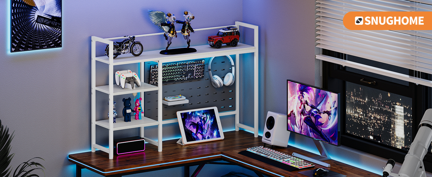 Storage Shelf for Computer Desk