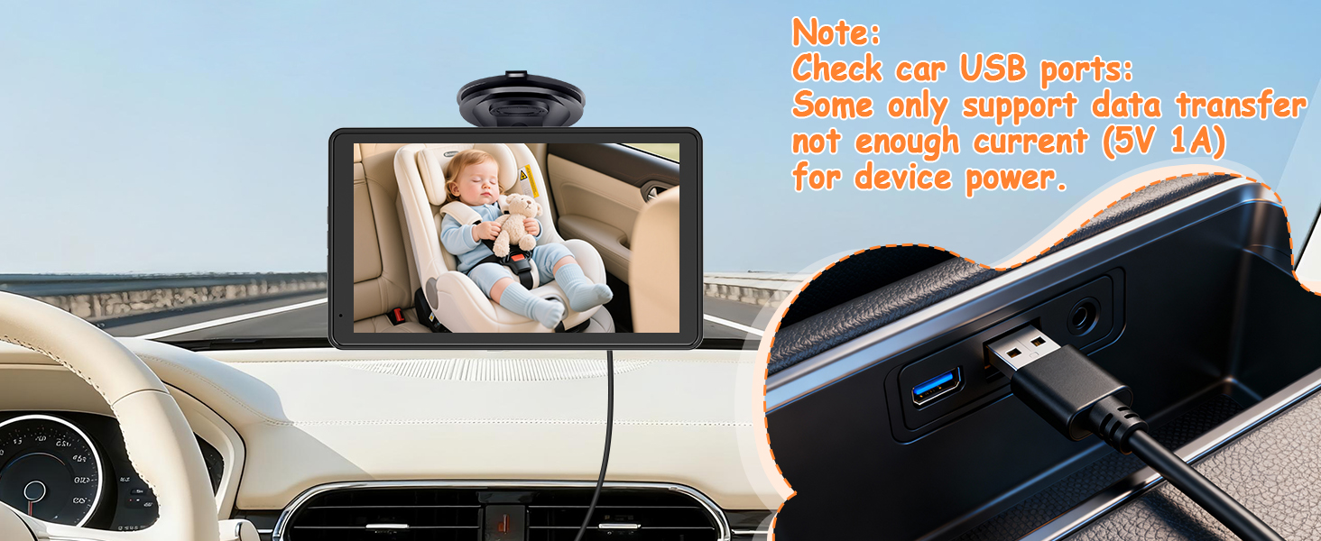 car back seat camera