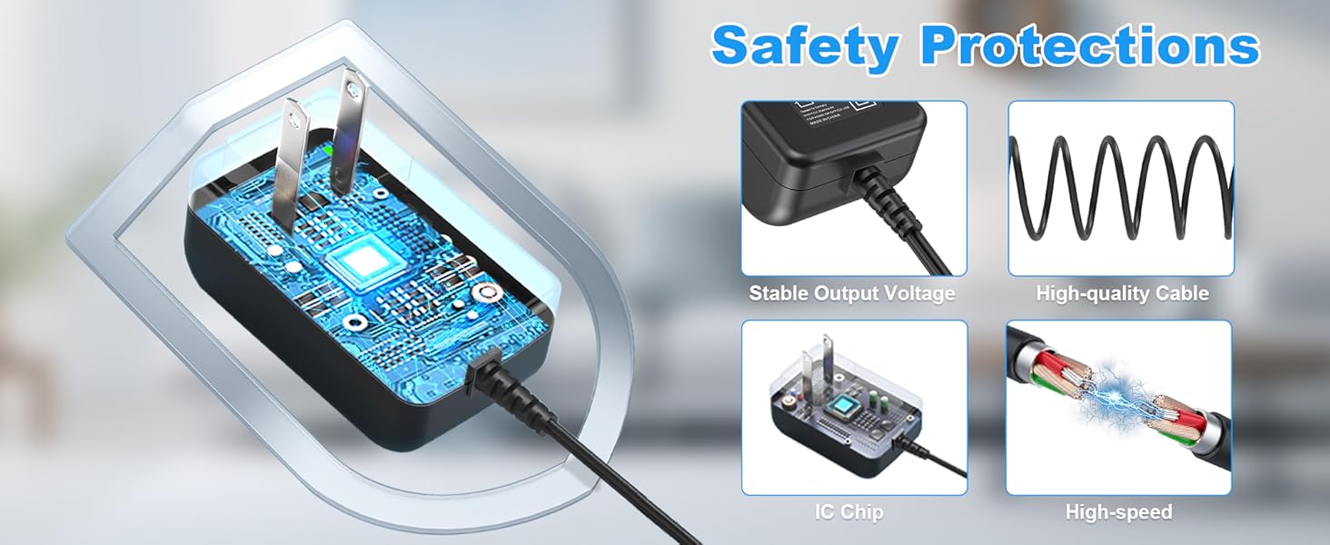 power adapter charger for car jump starter booster es2500