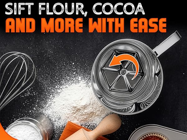 large sifter for baking flower sifter flower sifter for baking metal sifter flour sifter for