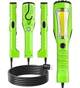 WILAWELS 18W LED Work Light, 15FT 2000LM COB LED Light, Handheld Underhood Trouble Light with Cor...