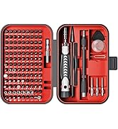 RARTOP Screwdriver Set – Precision Screwdriver Bit Sets 130 in 1, Mini Hex Phillips Torx Slotted ...