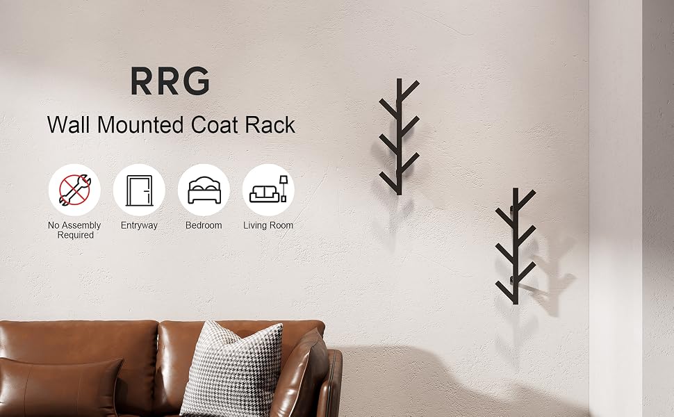 RRG Wall mounted coat rack